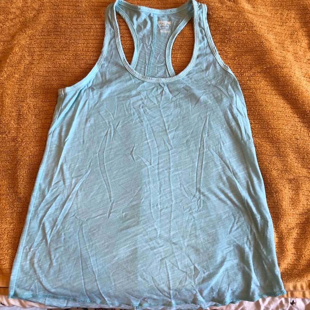 Mossimo women’s size xs light blue tank top